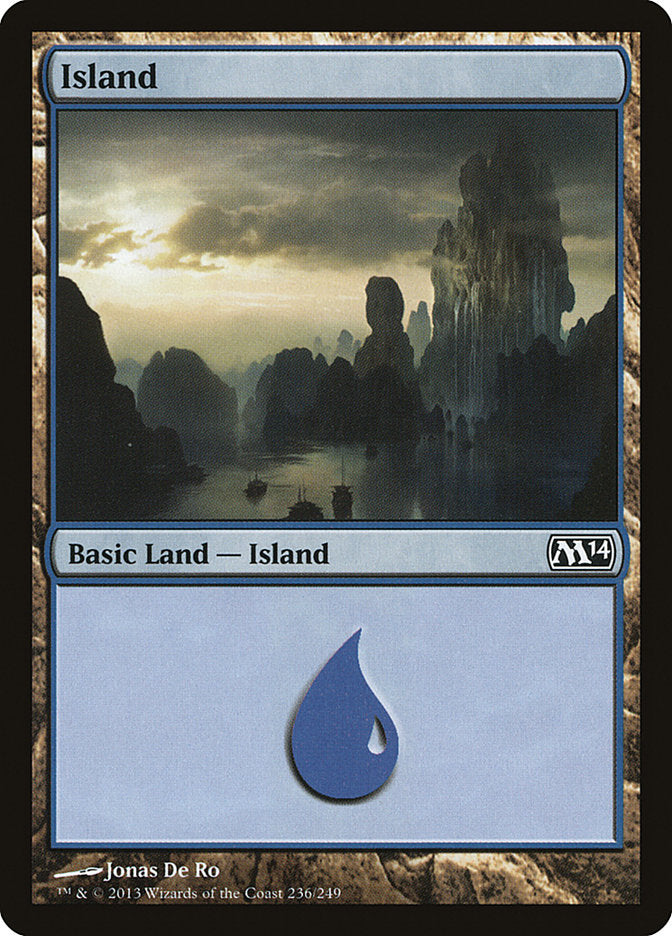 Island (236) - [Foil] Magic 2014 (M14)