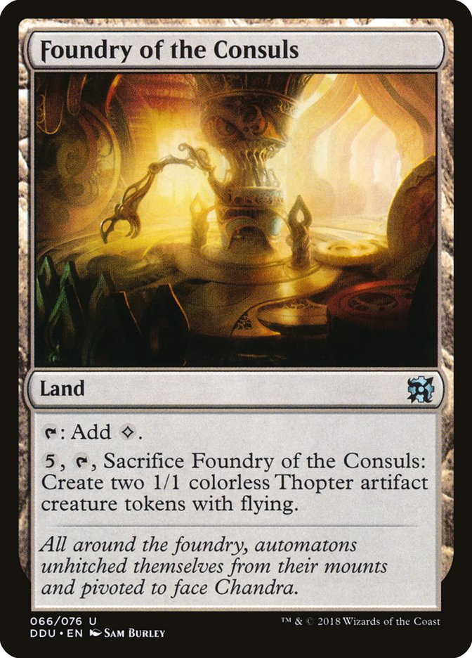 Foundry of the Consuls - Duel Decks: Elves vs. Inventors (DDU)