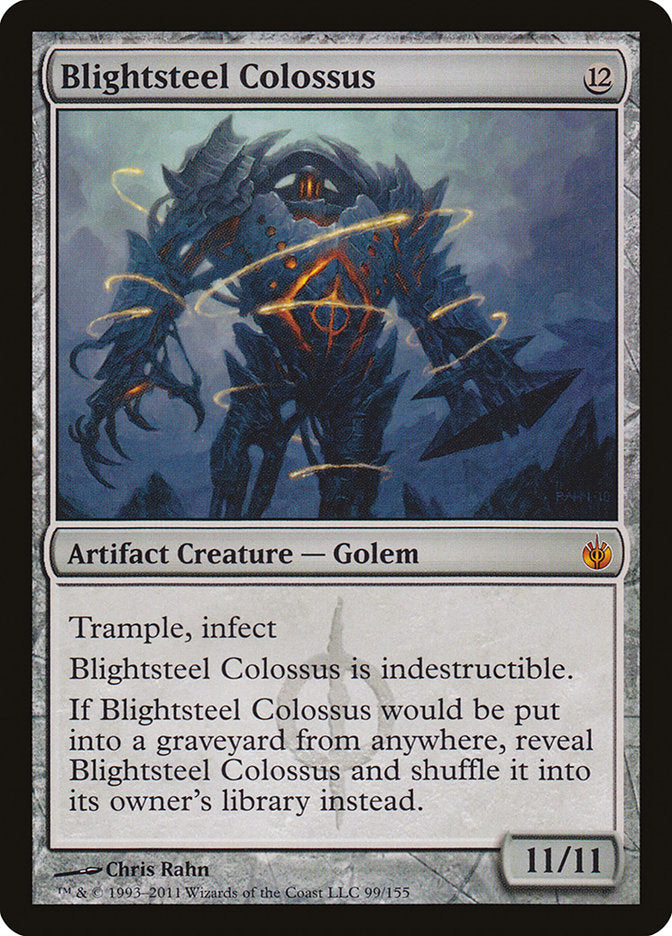 Blightsteel Colossus - [Foil] Mirrodin Besieged (MBS)