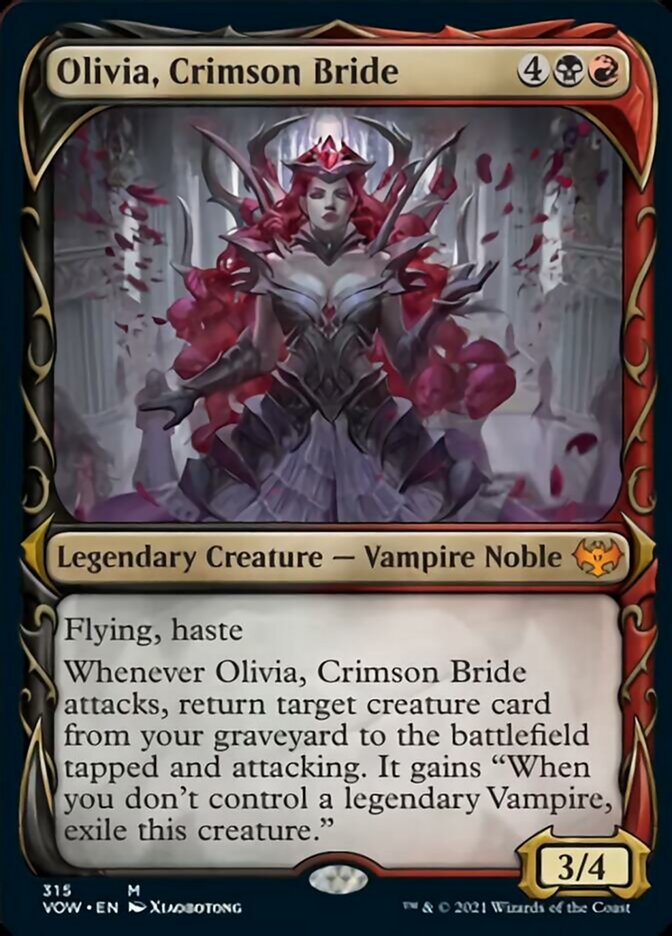 Olivia, Crimson Bride - [Foil, Showcase] Innistrad: Crimson Vow (VOW)