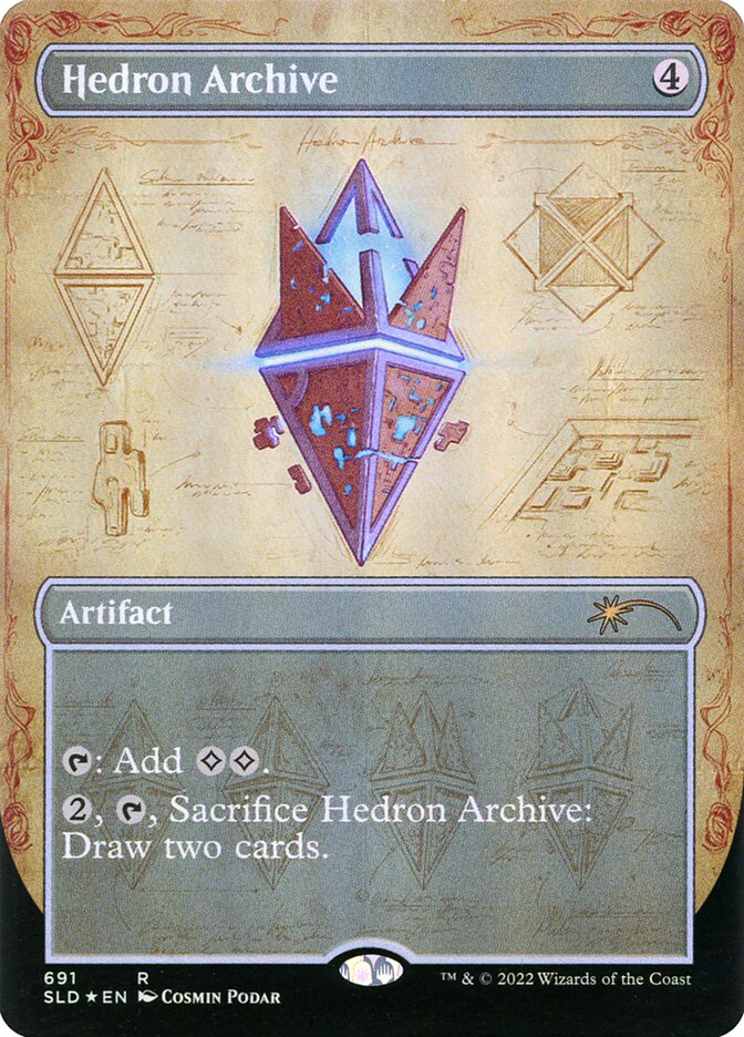 Hedron Archive (691) - [Foil, Borderless] Secret Lair Drop (SLD)