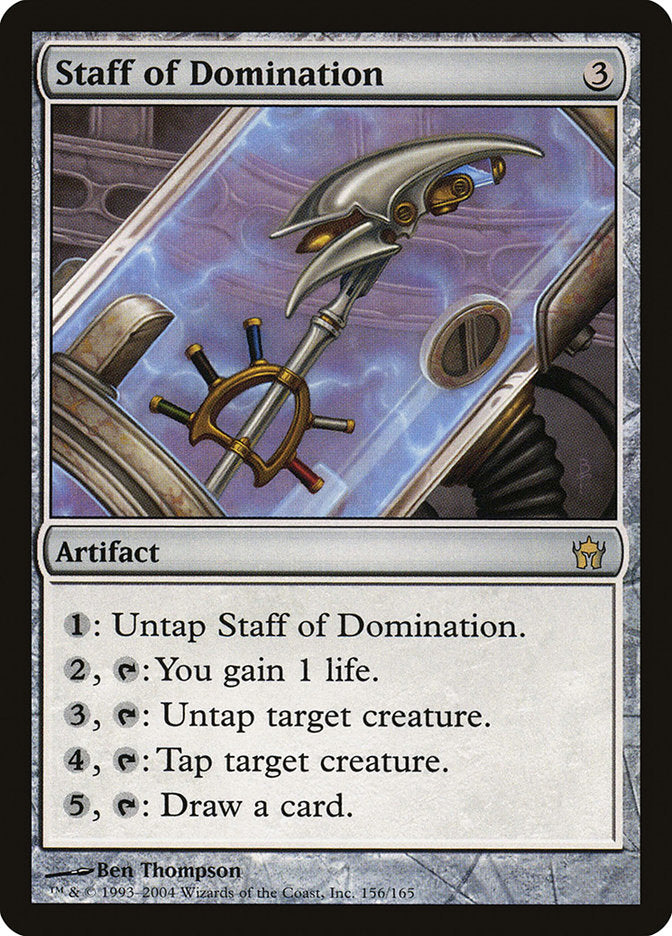 Staff of Domination - [Foil] Fifth Dawn (5DN)