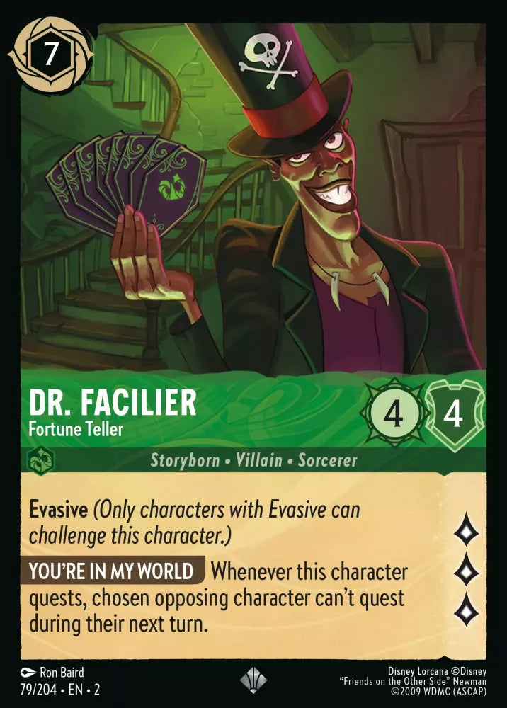 Dr. Facilier - Fortune Teller - Rise of the Floodborn (2)