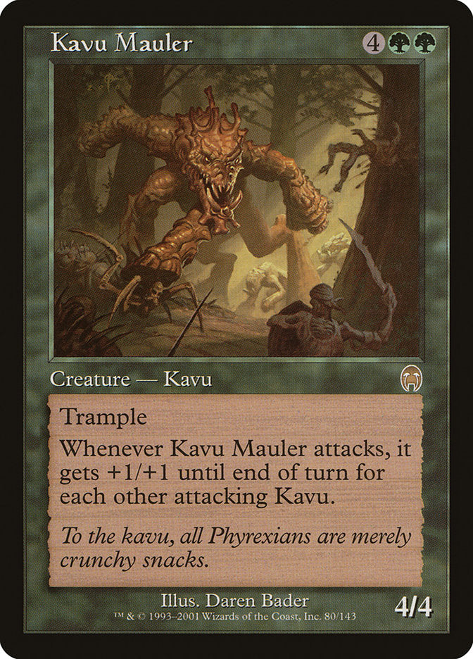 Kavu Mauler - [Foil] Apocalypse (APC)