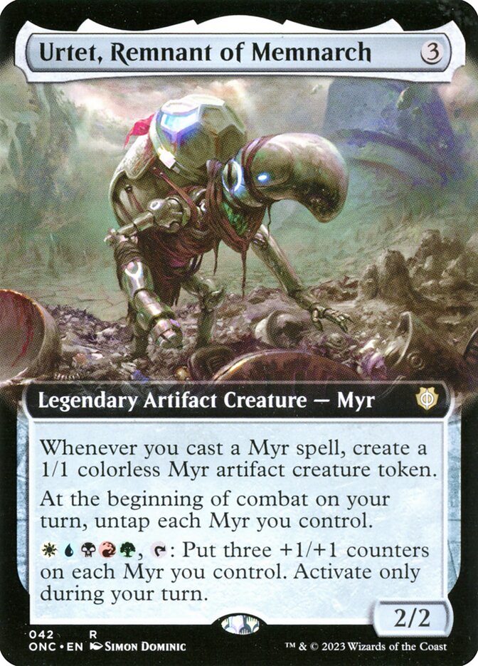 Urtet, Remnant of Memnarch - [Extended Art] Phyrexia: All Will Be One Commander (ONC)
