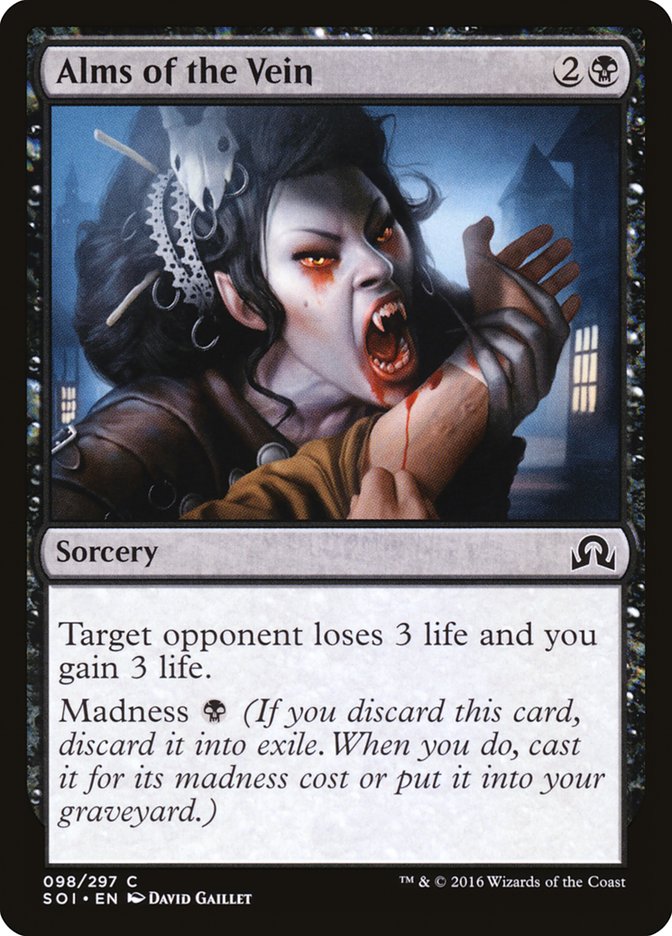 Alms of the Vein - Shadows over Innistrad (SOI)