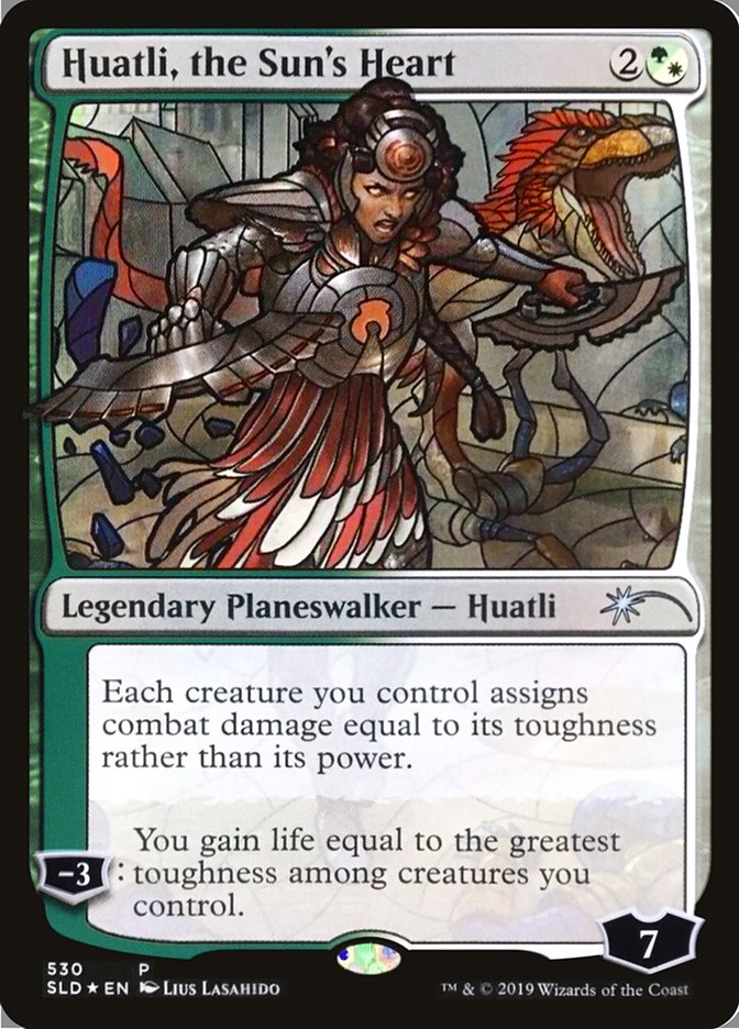 Huatli, the Sun's Heart (530) - [Foil] Secret Lair Drop (SLD)