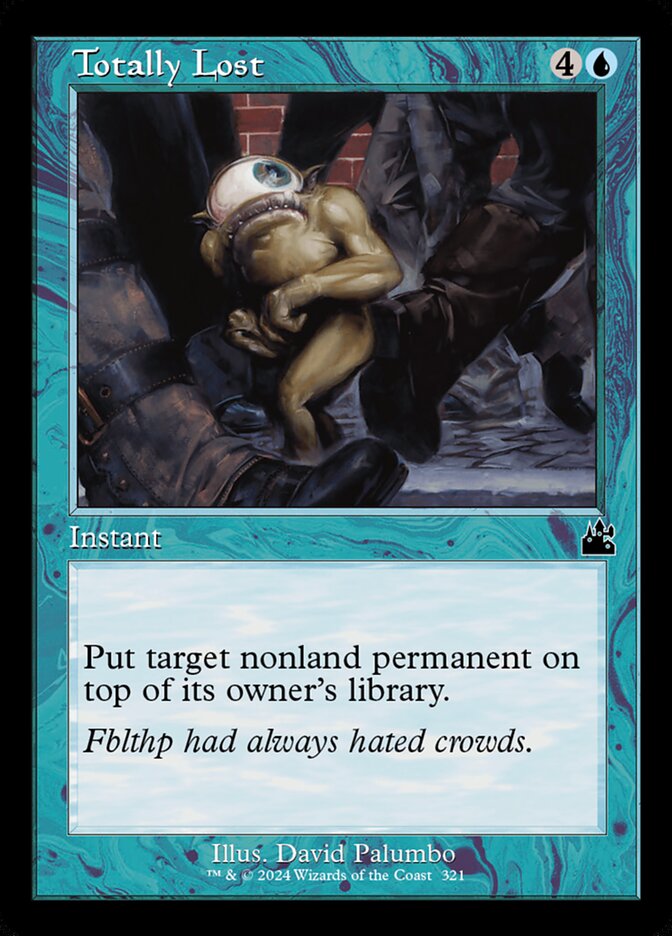Totally Lost - [Foil, Retro Frame] Ravnica Remastered (RVR)