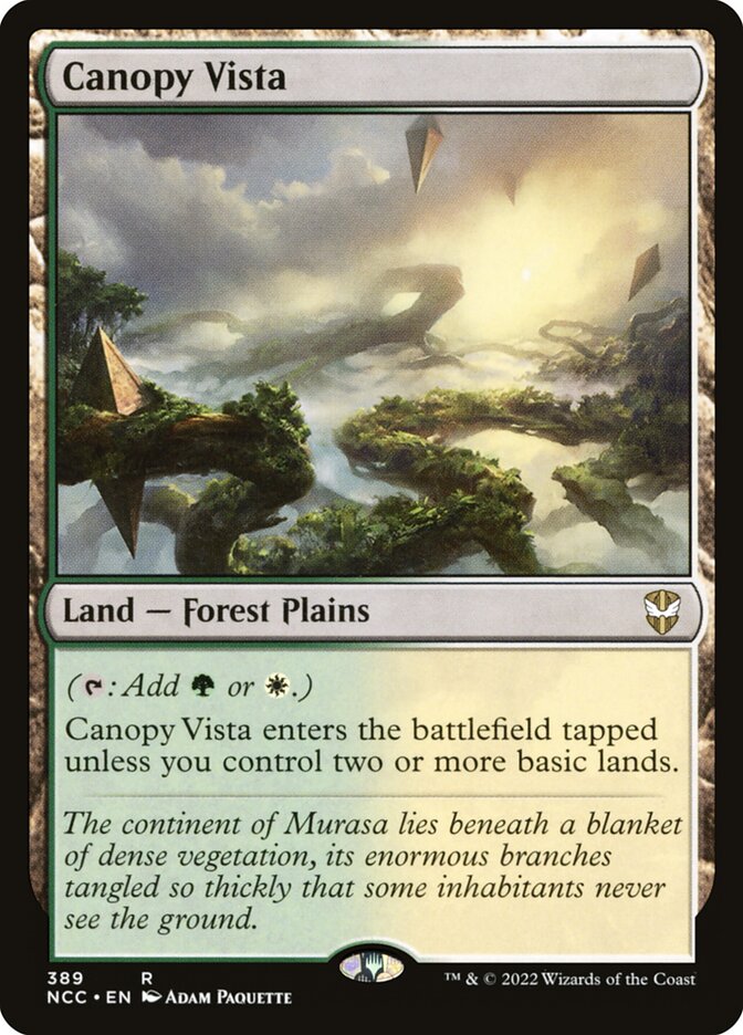 Canopy Vista - New Capenna Commander (NCC)