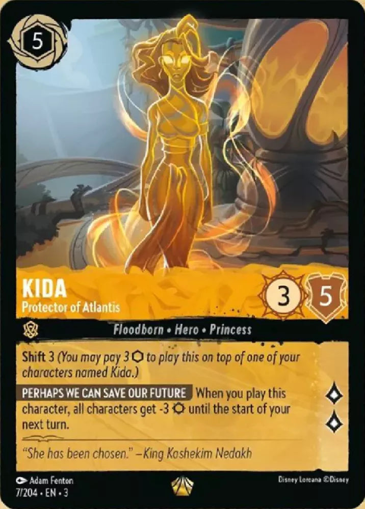 Kida - Protector of Atlantis - [Foil] Into the Inklands (3)