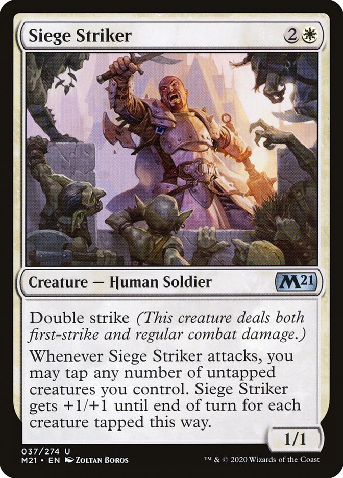 Siege Striker - [Foil] Core Set 2021 (M21)