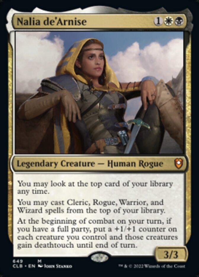 Nalia de'Arnise - [Foil] Commander Legends: Battle for Baldur's Gate (CLB)