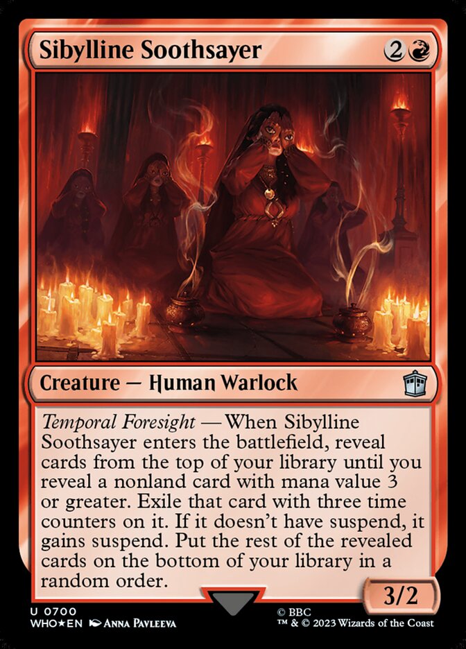 Sibylline Soothsayer - [Surge Foil] Doctor Who (WHO)