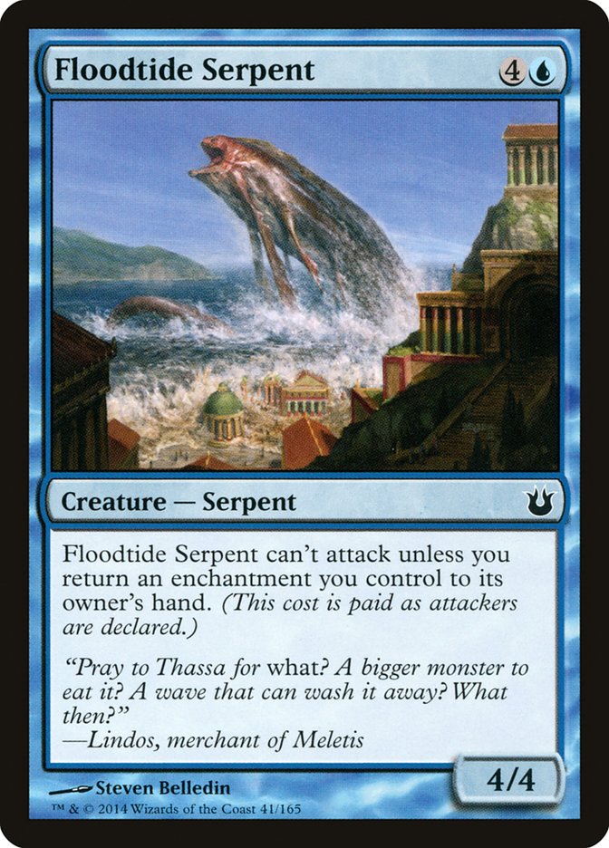 Floodtide Serpent - [Foil] Born of the Gods (BNG)
