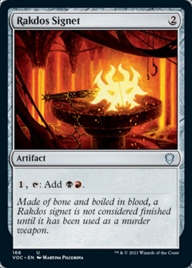 Rakdos Signet - Crimson Vow Commander (VOC)