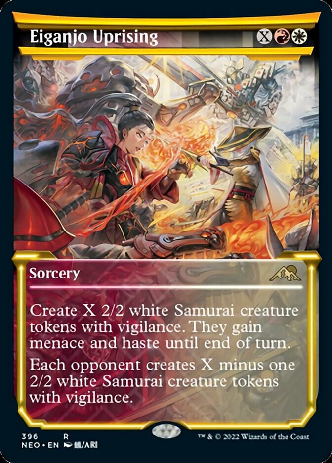Eiganjo Uprising - [Foil, Showcase] Kamigawa: Neon Dynasty (NEO)