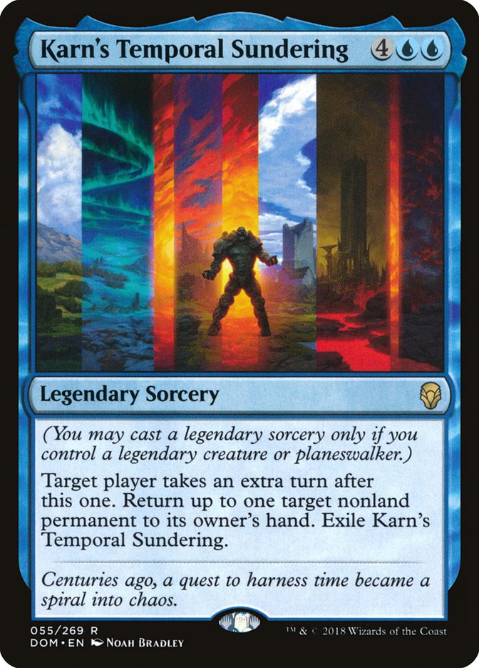 Karn's Temporal Sundering - [Foil] Dominaria (DOM)