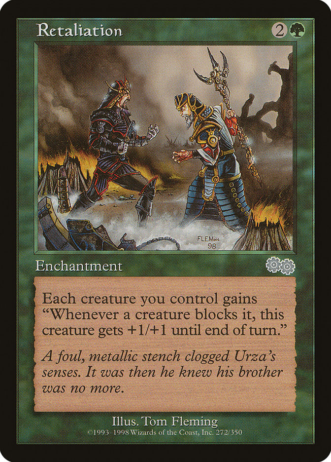 Retaliation - [Retro Frame] Urza's Saga (USG)