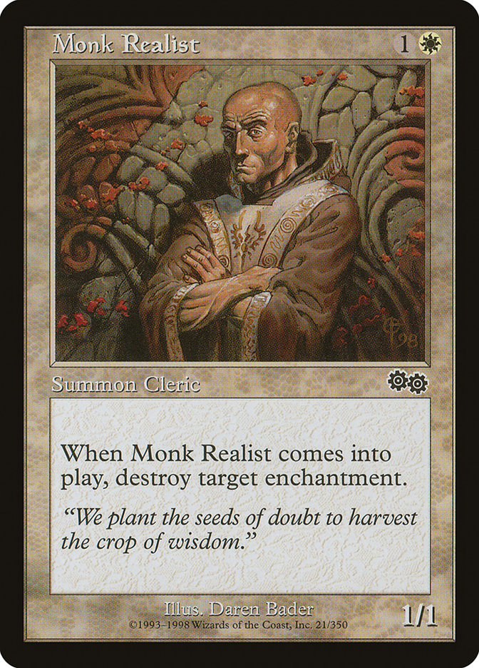 Monk Realist - [Retro Frame] Urza's Saga (USG)