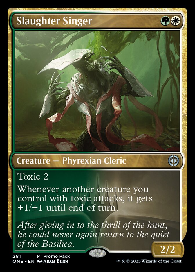 Slaughter Singer - [Foil, Borderless] Phyrexia: All Will Be One (ONE)