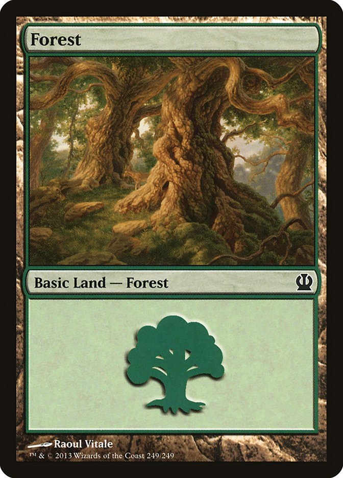 Forest - [Foil] Theros (THS)