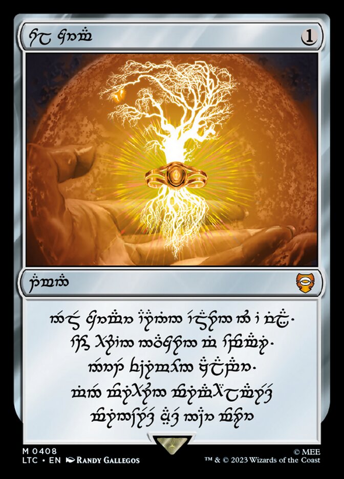 Sol Ring - Elven (0408) - Tales of Middle-earth Commander (LTC)