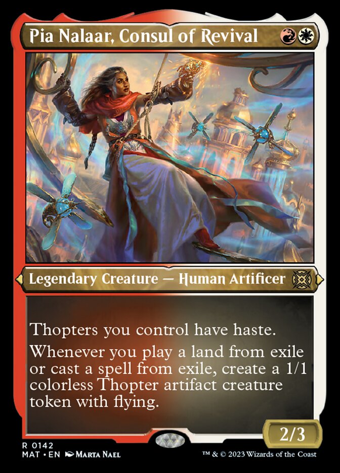 Pia Nalaar, Consul of Revival - [Etched Foil] March of the Machine: The Aftermath (MAT)