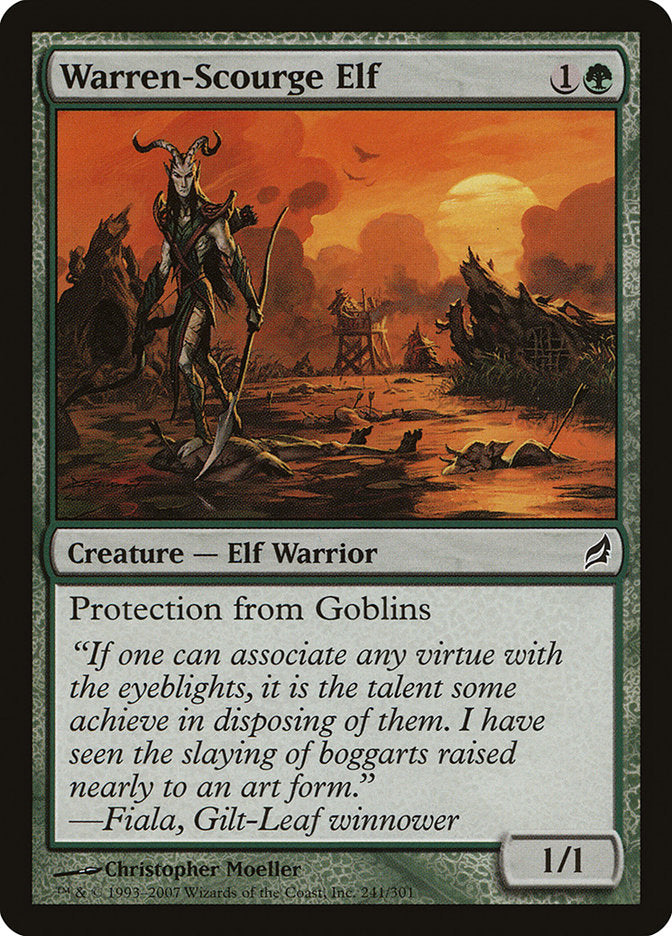 Warren-Scourge Elf - [Foil] Lorwyn (LRW)