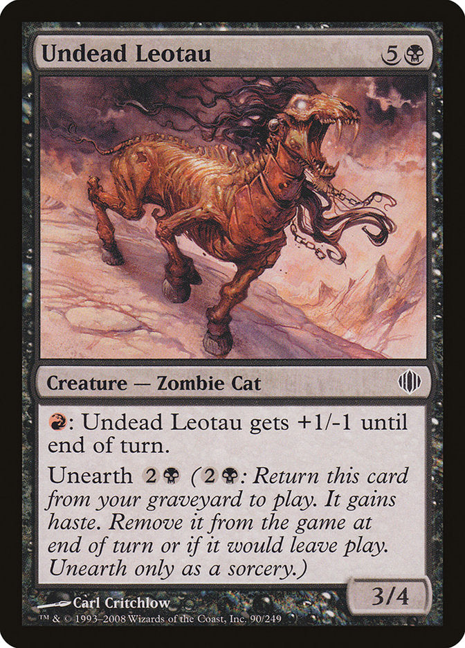 Undead Leotau - [Foil] Shards of Alara (ALA)