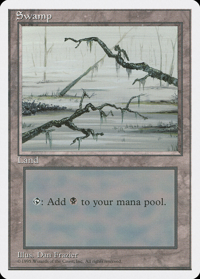 Swamp (372) - Fourth Edition (4ED)