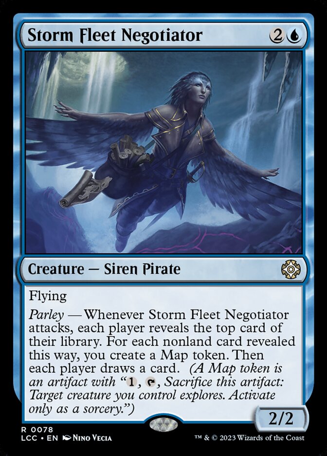 Storm Fleet Negotiator - Lost Caverns of Ixalan Commander (LCC)