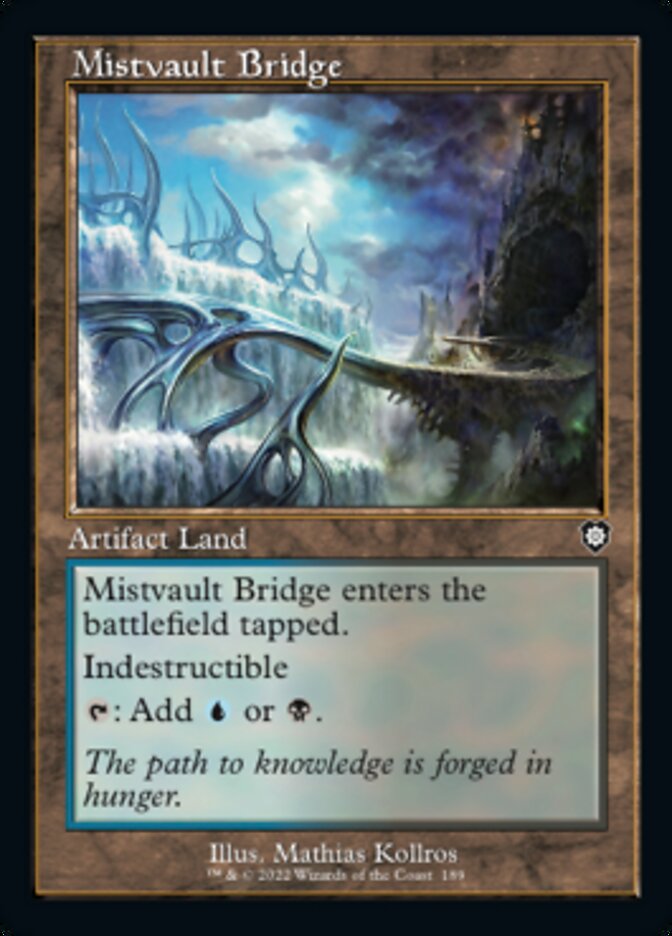 Mistvault Bridge - The Brothers' War Commander (BRC)
