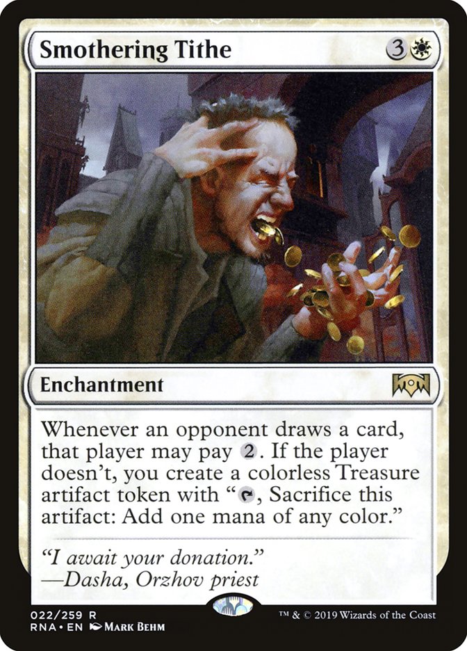 Smothering Tithe - [Foil] Ravnica Allegiance (RNA)