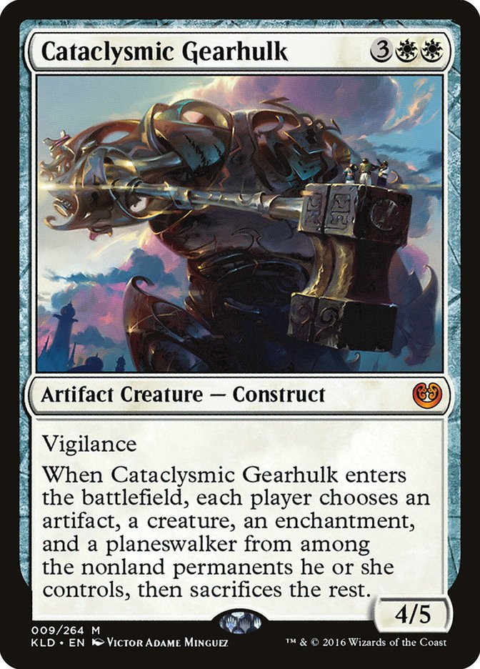 Cataclysmic Gearhulk - [Foil] Kaladesh (KLD)