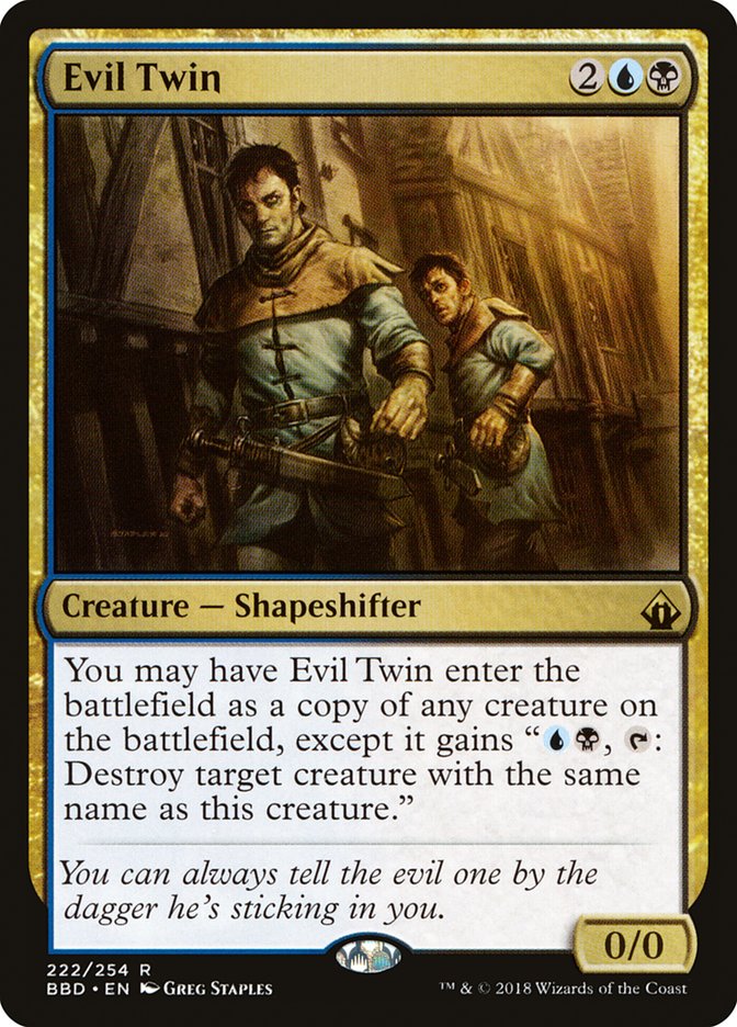 Evil Twin - [Foil] Battlebond (BBD)