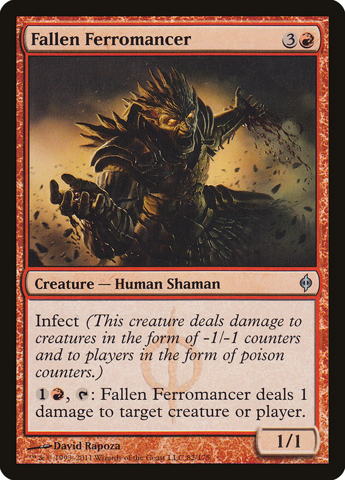 Fallen Ferromancer - [Foil] New Phyrexia (NPH)