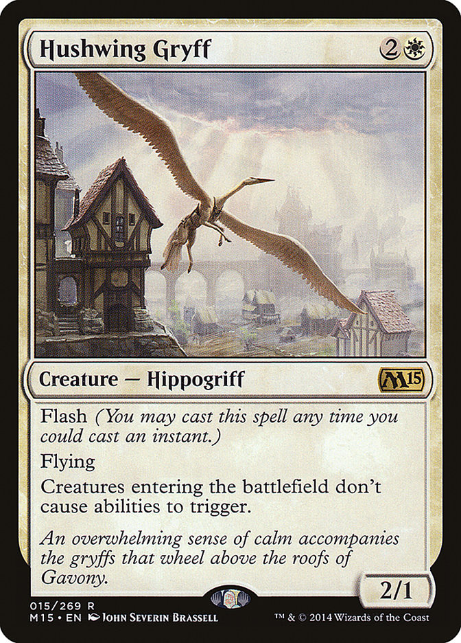 Hushwing Gryff - [Foil] Magic 2015 (M15)