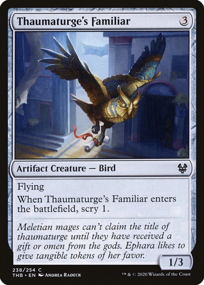 Thaumaturge's Familiar - [Foil] Theros Beyond Death (THB)