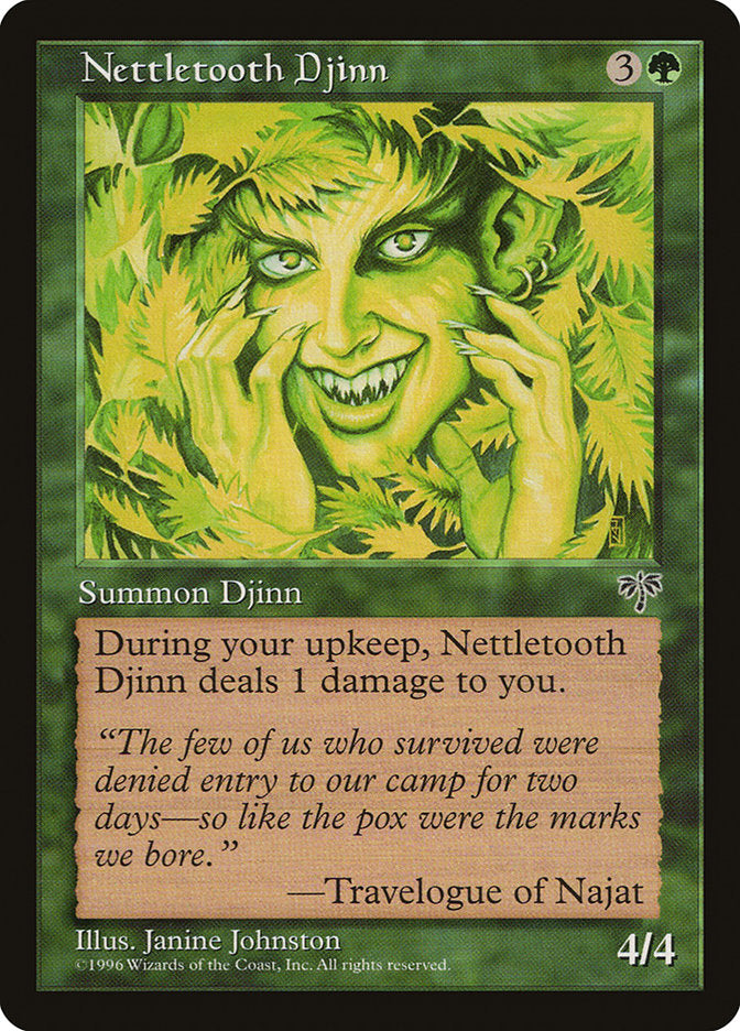 Nettletooth Djinn - Mirage (MIR)