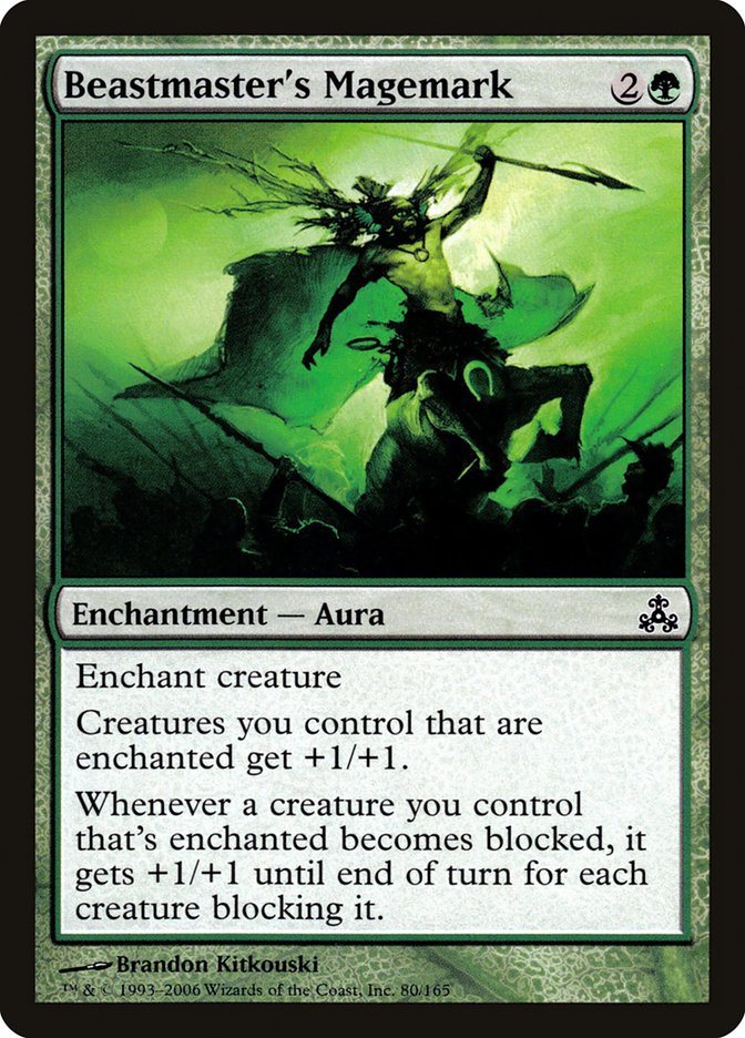 Beastmaster's Magemark - [Foil] Guildpact (GPT)