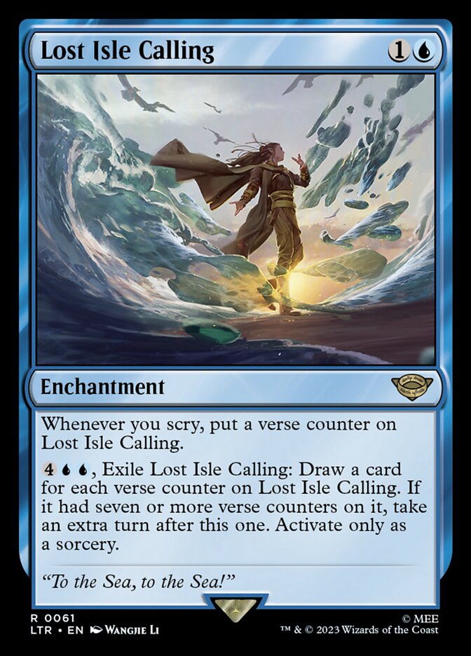 Lost Isle Calling - [Foil] The Lord of the Rings: Tales of Middle-earth (LTR)
