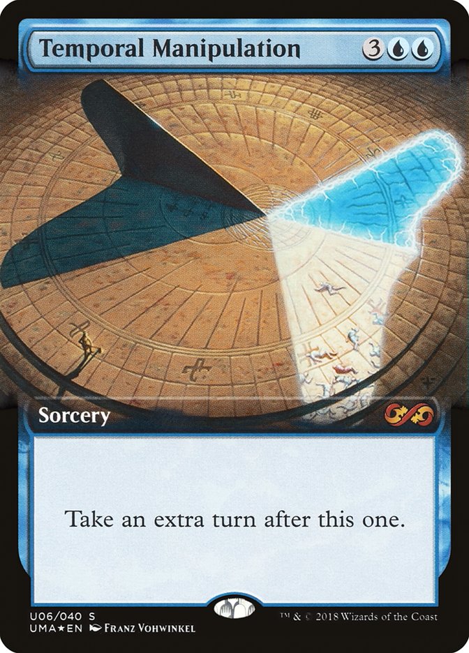 Temporal Manipulation - [Foil, Promo] Ultimate Box Topper (PUMA)