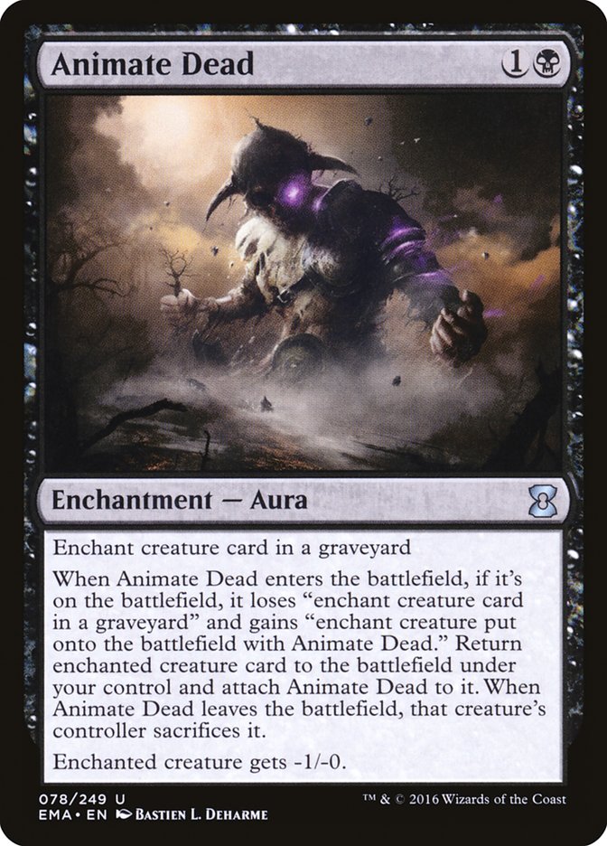 Animate Dead - [Foil] Eternal Masters (EMA)
