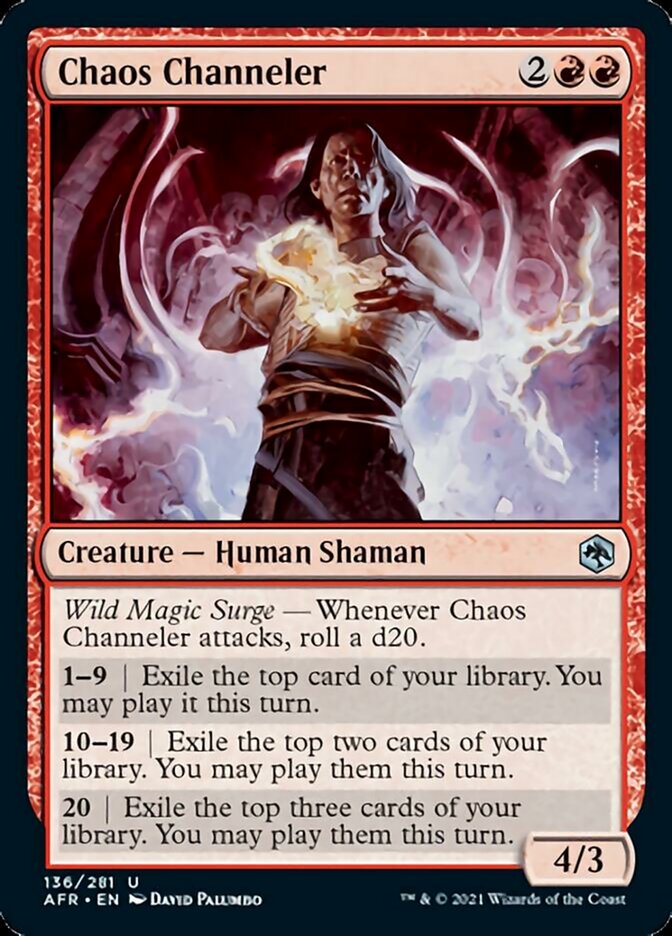 Chaos Channeler - Adventures in the Forgotten Realms (AFR)