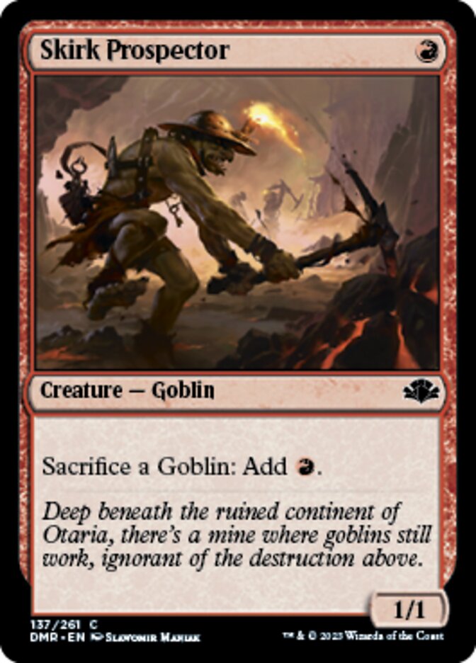 Skirk Prospector - [Foil] Dominaria Remastered (DMR)