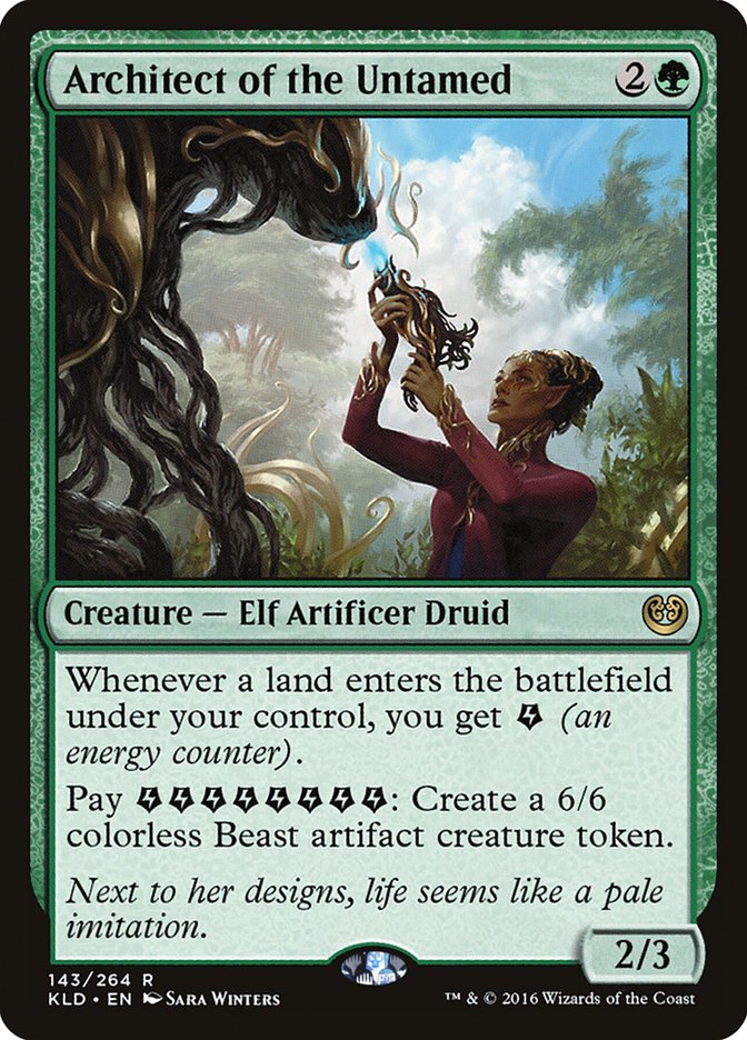 Architect of the Untamed - [Foil] Kaladesh (KLD)