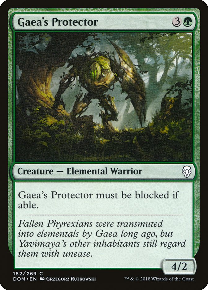 Gaea's Protector - [Foil] Dominaria (DOM)