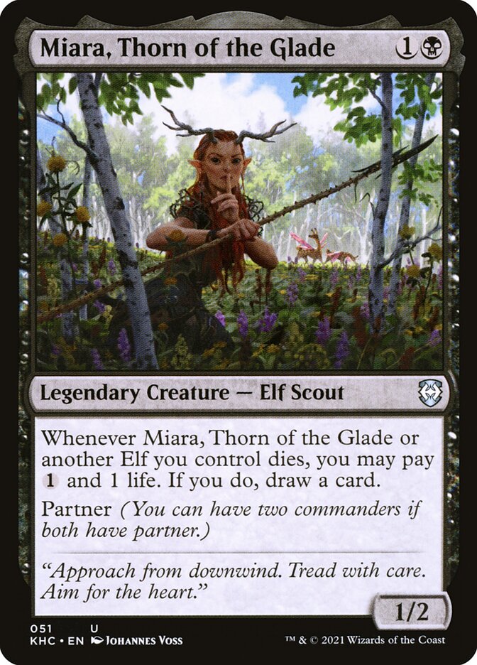 Miara, Thorn of the Glade - Kaldheim Commander (KHC)
