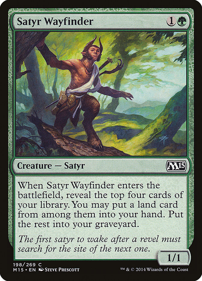 Satyr Wayfinder - [Foil] Magic 2015 (M15)