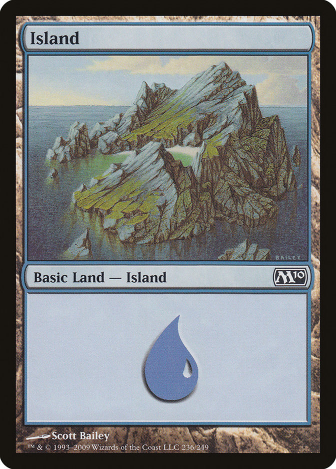 Island (236) - [Foil] Magic 2010 (M10)